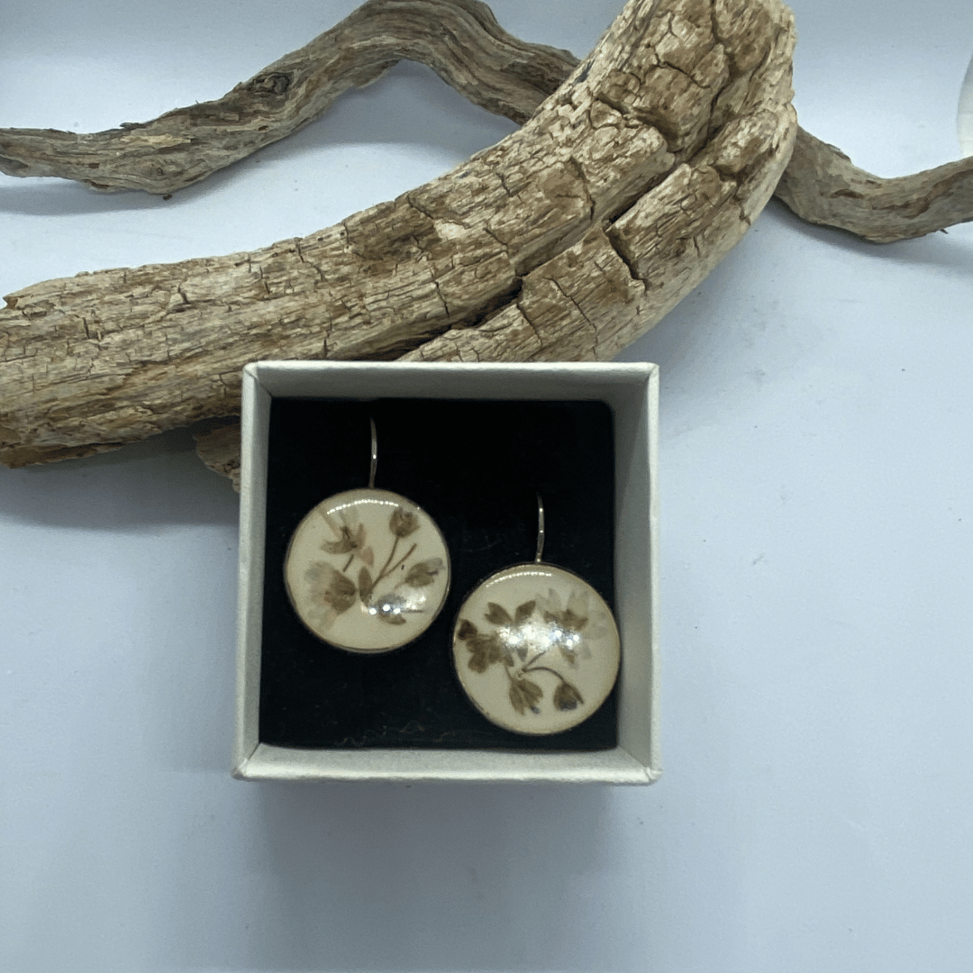 Auskarai „Žolynėlis“