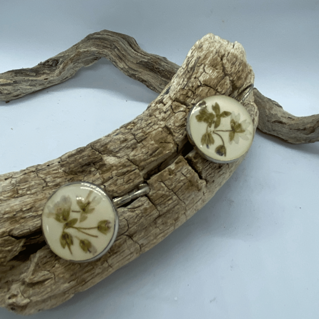 Auskarai „Žolynėlis“