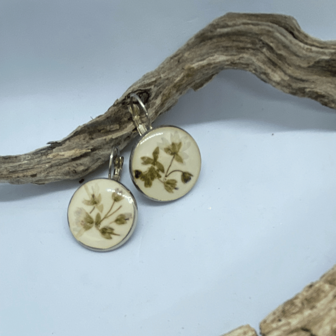 Auskarai „Žolynėlis“